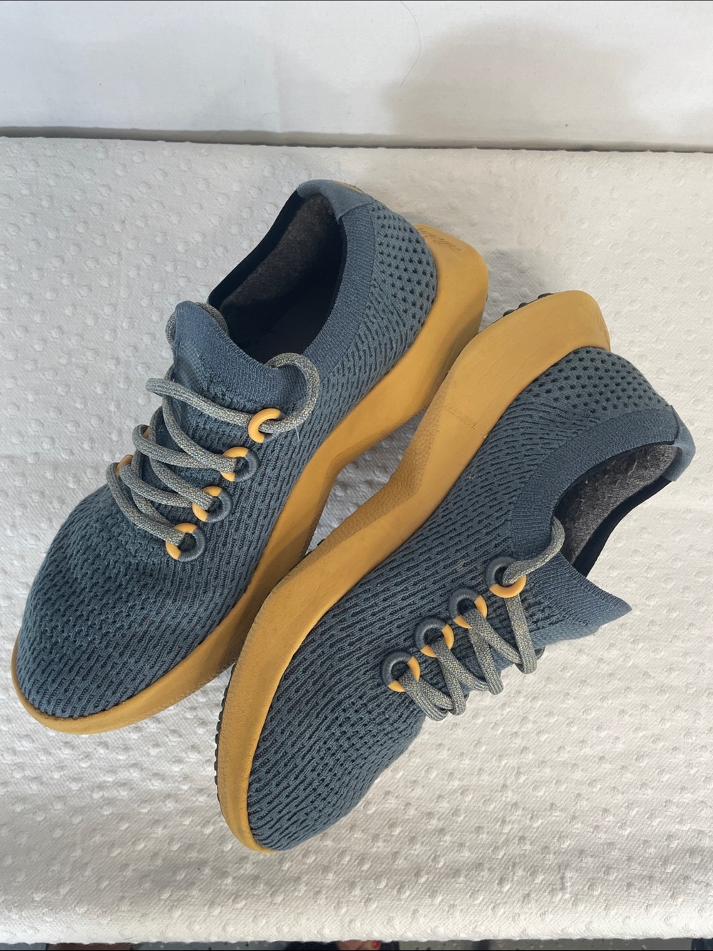 allbirds M9TD2 Calm Teal/ Forage Tan sole